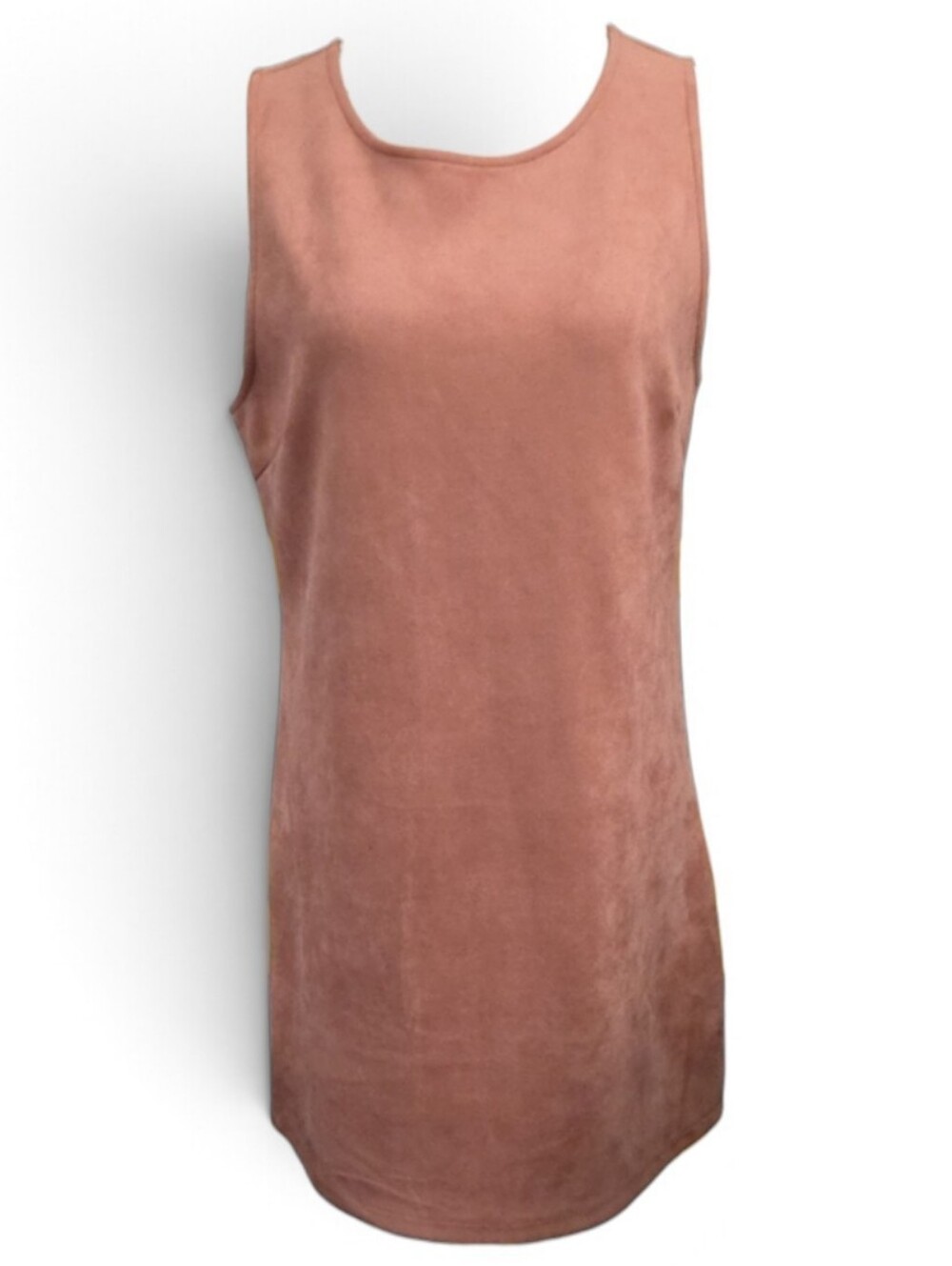 Forever 21 Dusty Rose Sleeveless Crewneck Dress